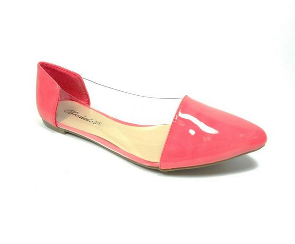 Lucite flats on sale