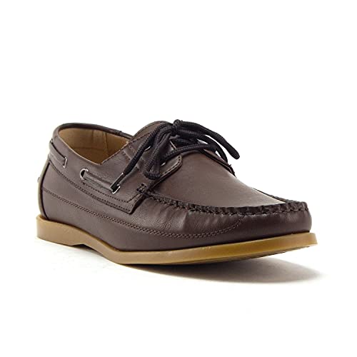 Men's Classic Slip on Moccasin Style Dress Loafers Boat Shoes, Dress Shoe