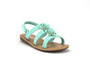 Little Toddler Girls Summer Slingback Gladiator Caged Open Toe Slides Flower Sandals