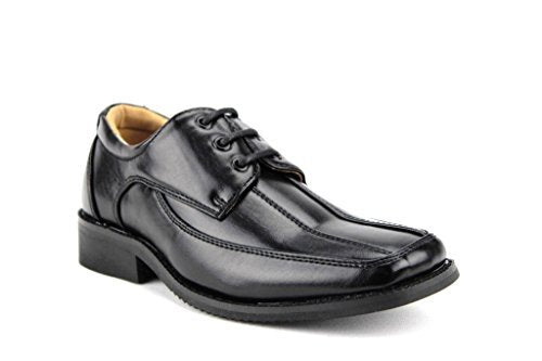 Kids Boys 31229 Leather Lined Oxford Casual Dress Shoes