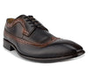 Men's 97713 Distressed Perforated Brogue Lace up Dress Shoes