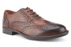 Men's Ouku Casual Wing Tip Balmoral Full Brogue Lace Oxfords Dress Shoes