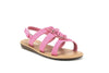 Little Toddler Girls Summer Slingback Gladiator Caged Open Toe Slides Flower Sandals