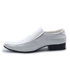 Men's 99374 Slip On Square Toe Classic Loafers Dress Shoes