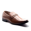 Men's 31334 Classic Square Toe Slip On Moc Toe Loafers Dress Shoes