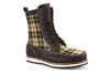 Polar Fox Men's 501061 Tall Plaid Design Lace Up Casual Dress Boots - Jazame, Inc.