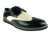 Men's Banker Wing Tip Lace Up Oxfords Dress Shoes - Jazame, Inc.