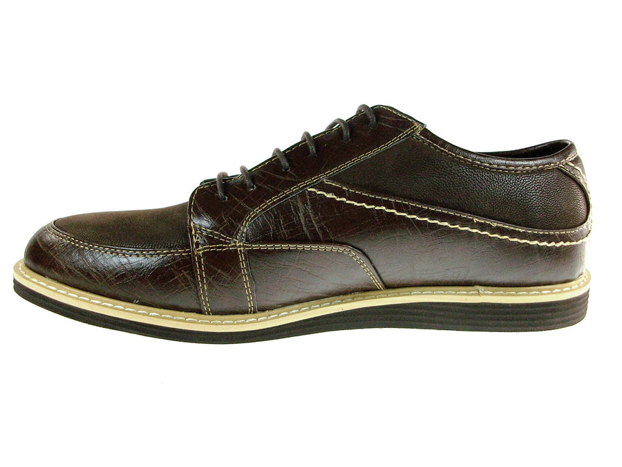 Men's Cobbler Casual Round Toe Lace Up Oxfords Shoes - Jazame, Inc.