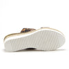 Women's Wanda-5 Stacked Flatform Espadrilles Open Toe Slides Wedged Sandals - Jazame, Inc.